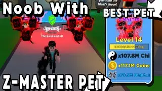 ⚡ Ninja Legends Noob With Best Z-Master Pets Tries To Reach Max Rank ⚡