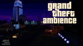 GTA San Andreas Night Ambience 🌙 Lofi Jazz, City Noise, Wind & Crickets ASMR