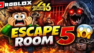 ROBLOX New Escape Room 5 😱 | Scary & Puzzle Gameplay | AnimationStudio16