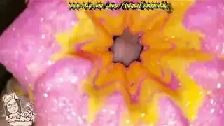 Unique Commodities :  Shine Bright Bath Bomb Demo!!  So much color!