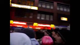 Times Square, New York - Ankur and Puneet on New Year 2006 celebration...