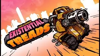 A Mix of City Builder & Twin-stick Shooter With Roguelite Elements | Exitential Treads Demo Gameplay