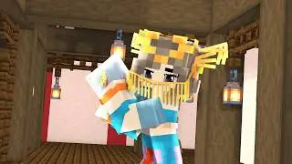 Oriental dance | Minecraft Animation | [Mine-imator]