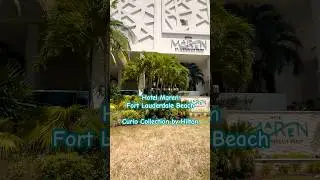 Hotel Maren Fort Lauderdale Beach Hilton Curio Collection #beachfrontluxury #beach #travel