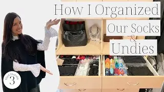 How I Organized Our Socks & Undies