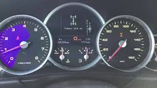 Cayenne off-road technology package shift process