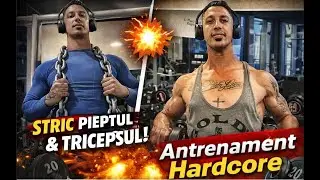 Distrug PIEPTUL și TRICEPSUL! 💥 Antrenament Hardcore Men’s Physique