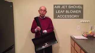 LEAF BLOWER ATTACHMENT - AIR JET SHOVEL Snow Blowing