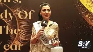 The Magnificent Mrs lady of the year middle east award ceremony,
