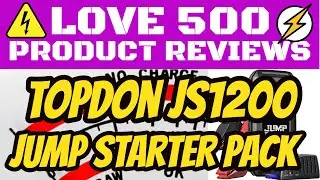 TopDon JS1200 Jump Surge Engine Jump Start Review - Unbiased review. Is this Jump Starter any good?