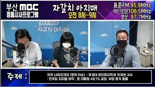 롯데자이언츠 / 태풍 하이선 피행상황 / 차재권의 차차 나아지겠지(정치 이슈) [ 부산 MBC 라디오 / 자갈치아지매 200908 ]