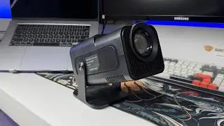 CINEMINHA EM CASA POR MENOS DE R$ 200 | Review do projetor HY320