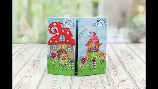 Kinetic Cards & Cute Critters | Interlocking Slider Card
