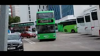 Buses leaving Bristol Bus Station #buses #busesintheuk #busspotting #busspotter 