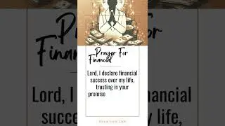 Prayer For Financial Success #prayerformoney #prayerforfinances #prayerforfinancialbreakthrough