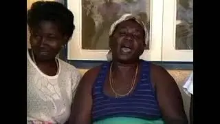 More Batuku  with Leader Dona Ina in São Dominos, Santiago, June 1993
