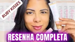 RESENHA BASE RUBY KISSES E CORRETIVO *TEXTURA, APLICAÇÃO E ACABAMENTO*