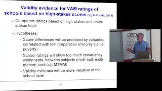 Daniel Koretz on Why you should worry about Campbell&rsquo;s Law