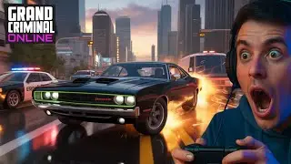 ULTIMATE DODGE CAR MISSION | GRAND CRIMINAL ONLINE POLICE ESCAPE  