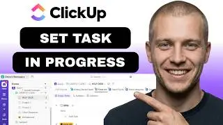 How to set a task as in progress in ClickUp (full guide 2026)