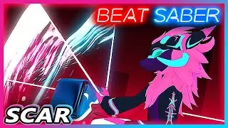 Scar - Dance with the Dead | Beat Saber | Cinematic camera | Full Body Tracking VR | Wickerbeast