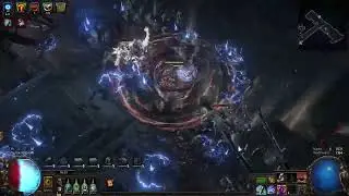 POE 3.22 - CoC Storm Call - Elementalist - Simu wave 30