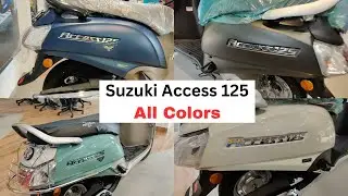 2024 Suzuki Access 125 All New Colors With Price Information!