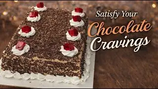 Satisfy Your Chocolate Cravings #cake #birthdaycake #cakedecorating #cakedesign