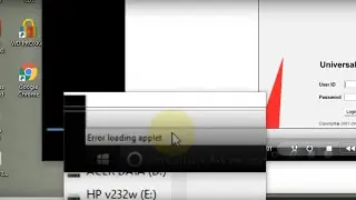 आइये सीखते हैं | how to fix | Applet error | Error Loading Applet | Internet Explorer | iTubeRJ