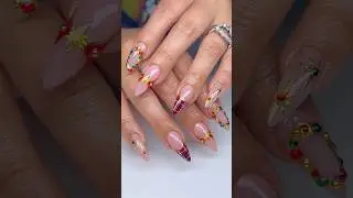 cozy plaid szn🫂 #nails #naildesign #nailart #nailtech #tutorial #transformation #diy #christmas #hi
