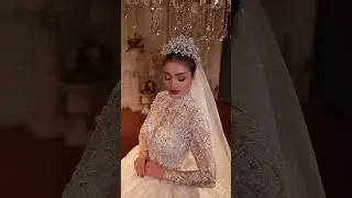 #pritygown #beautiful #goldengown #bridalgown