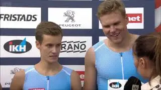 Suomi-Ruotsi maaottelu, Finnkampen 2020 4x400m