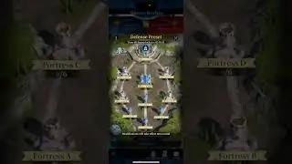Alliance Warfare Defense Setup Overview #everlegion