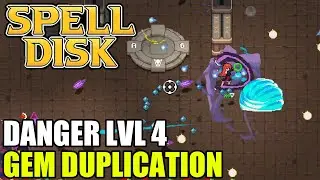 Perma Charging Gem Duplicating Axe Blast - Danger Level 4 - Spell Disk (Early Access) - Episode 10