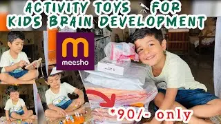 Kids/Toddlers Activity based toys for brain development | Learning with fun | Best toys for toddlers