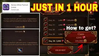 💎 FREE Gems Subscription in Epic Heroes War?! Here&rsquo;s How I Did It .. 🔥💖