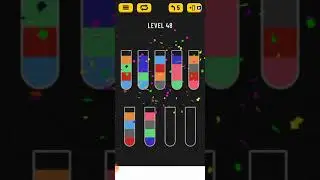 separating all mix color in test tube 😵#shorts #ytshorts #watersortpuzzle#color#sortinggame