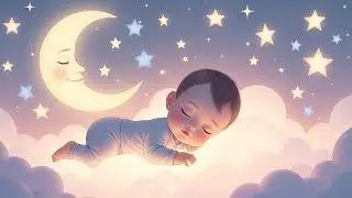 Deep Sleep Lullaby for Babies 🌙 | 60 Minutes of Calm Night Music for Peaceful Baby Sleep