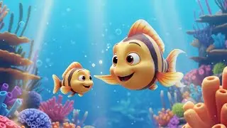 Where Do Little Fish Go Song for Kids | Fun Ocean & Nursery Rhymes 🐟🌊🎶