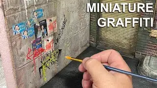 Как начать рисовать миниатюрные граффити