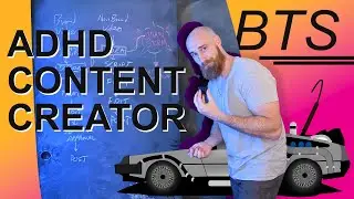 ADHD Content Creator Makes ADHD Content (BTS) - ADHD in Action