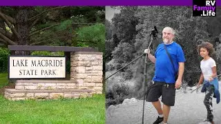 Lake Macbride Iowa State Park  //RV Life