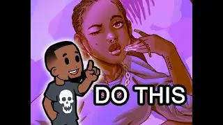 Learn to Color Your Art (Exploring Color Options and Using Purple)