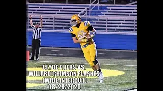Clyde Fliers vs. Willard Crimson Flashes 2020 (Wide Intercut)