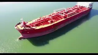 South Padre Island  - Drone Intercept Oil Tanker