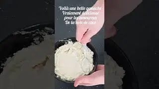 Ganache monté a la noix de coco