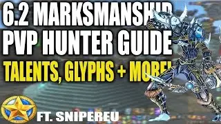 WoD 6.2 Marksmanship Hunter PvP Guide: Talents, Glyphs, Enchants, Macros, Rotation MM