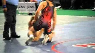 Evan Knight (IA) vs. Logan Storely (SD) Fargo Junior Freestyle Wrestling 171lbs 1st Period