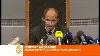 Norway suspect makes first court appearance