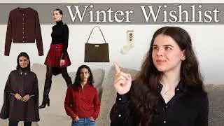 MY WINTER WISHLIST 2025 | Ralph Lauren, S&eacute;zane, LilySilk, Mejuri and more...